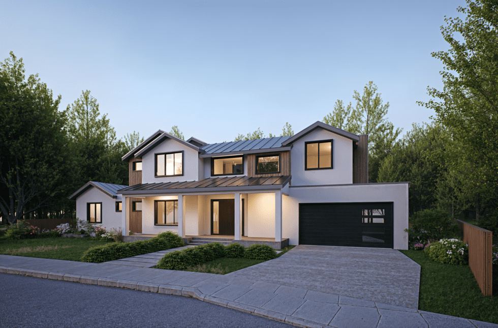 Palo Alto Contemporary rendering — in the works